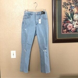 NWT Express Super High Rise Curvy Mom Jeans Size 2